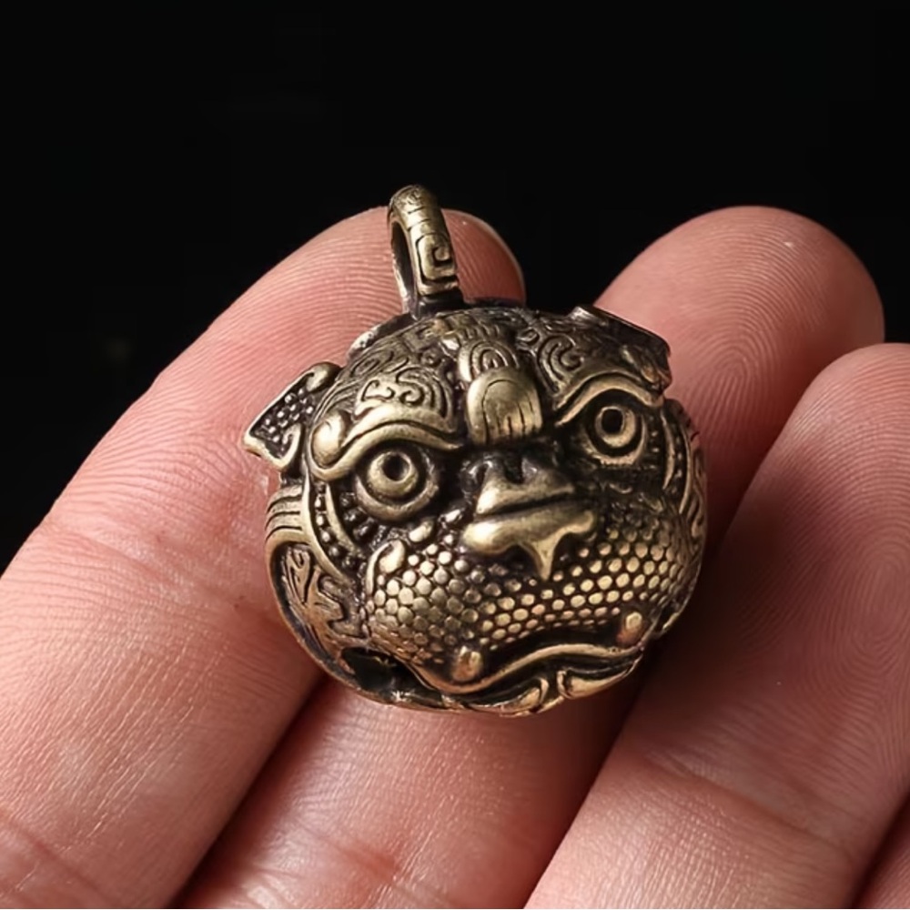 Lion dragon bell